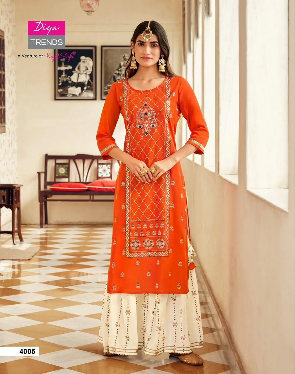 Diya Trends Tadka 4002 4004  4005 4006 - Image 4